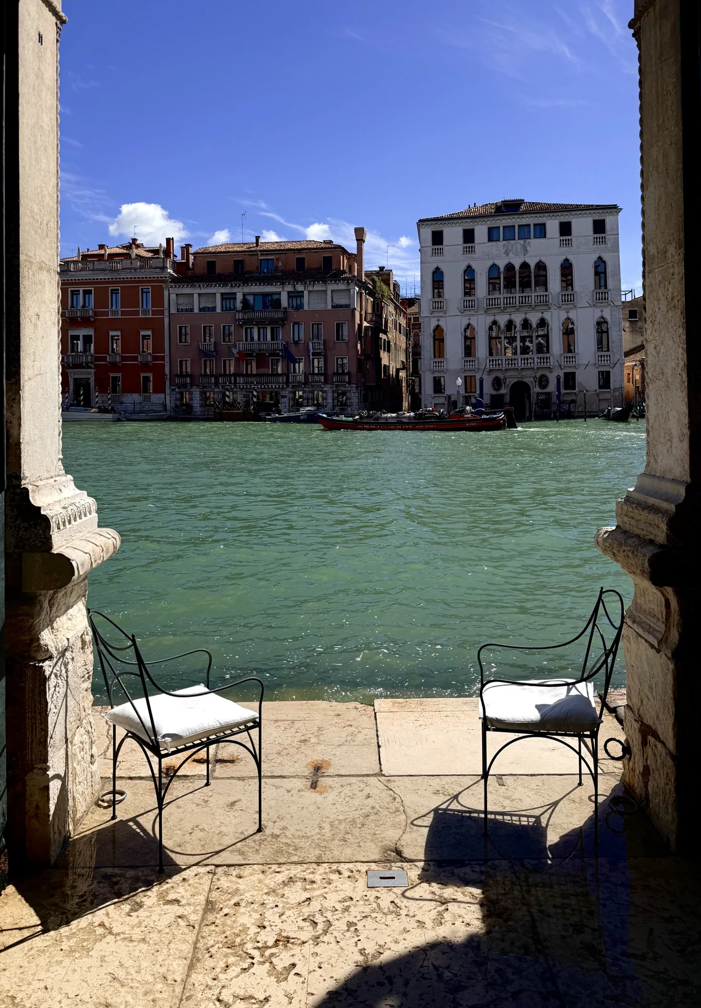 Canal Grande, văzut din Palazzo Pisani Moretta.