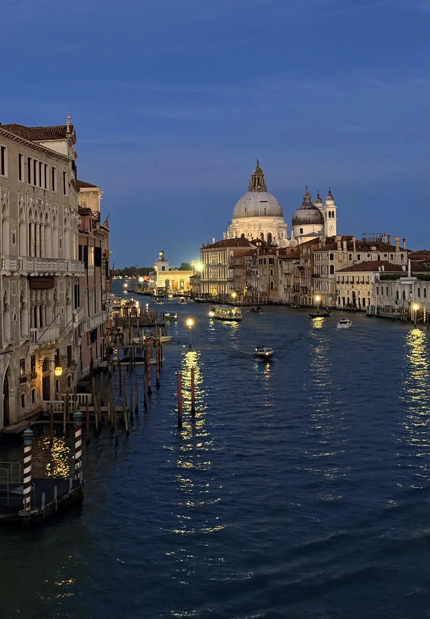 Santa Maria della Salute, la lăsarea serii.